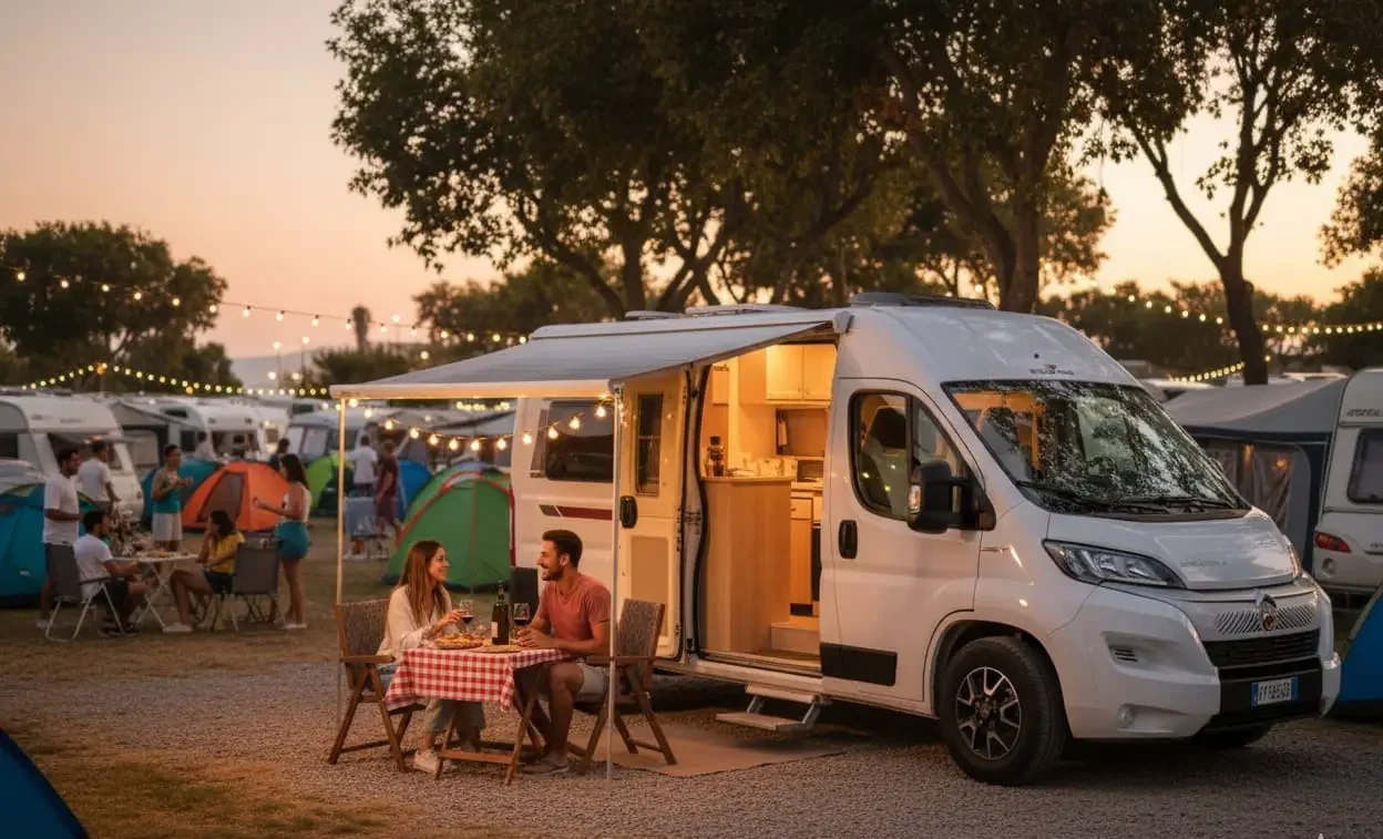 spanje als bestemming met caravan of camper