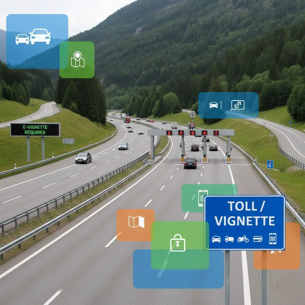 Over tolwegen, vignetten en milieuzones. Wat heb ik nodig?